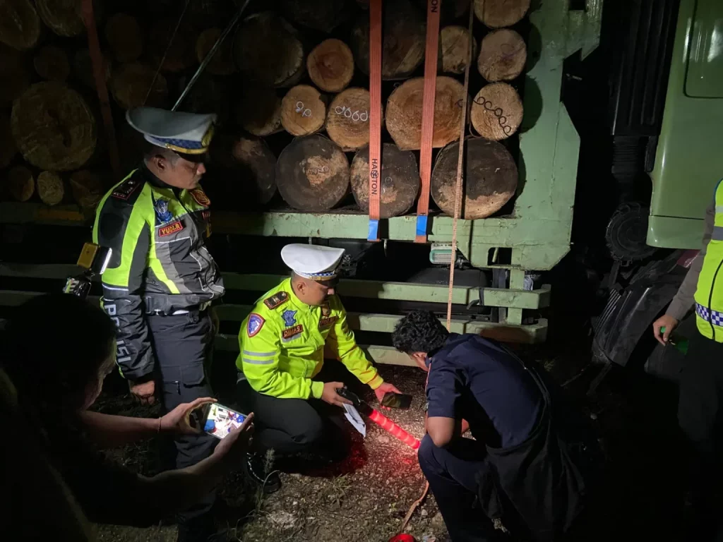 Patroli Malam Satlantas Polres Pangandaran Perkuat Pengawasan Jalan dan Keselamatan Pengguna Lalu Lintas